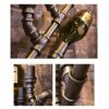 Wine rack Iron Water Pipe Wall Shelf Retro Industrial Style Wall-mounted Wine Rack Wine Cooler Creative Wine Shelf Wine Rack