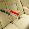 ALREMO HUANGXING - Car Telescopic Clothes Hanger Bar, Car Clothes Rod Bar, Heavy Duty Non Slip Rubber Clothes Bar for Travel, 89.5 151Cm,1Pcs