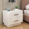 CXDTBH Bedroom Bedside Table Nordic Furniture Living Room Coffee Table Side Table TV Side White Table