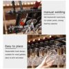 Ceiling Stylish Simplicity Wine Racks Stylish Simplicity Industrial Retro Home Goblet Racks Decoration Bottle Racks Adjustable Height Bar Floats