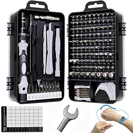FANACAN 140in1 Precision Screwdriver Set Small Screwdriver Bit Set for DIY Electronic Repairs - Mini Computer Repair Tool Kit - Micro PC, Laptop,