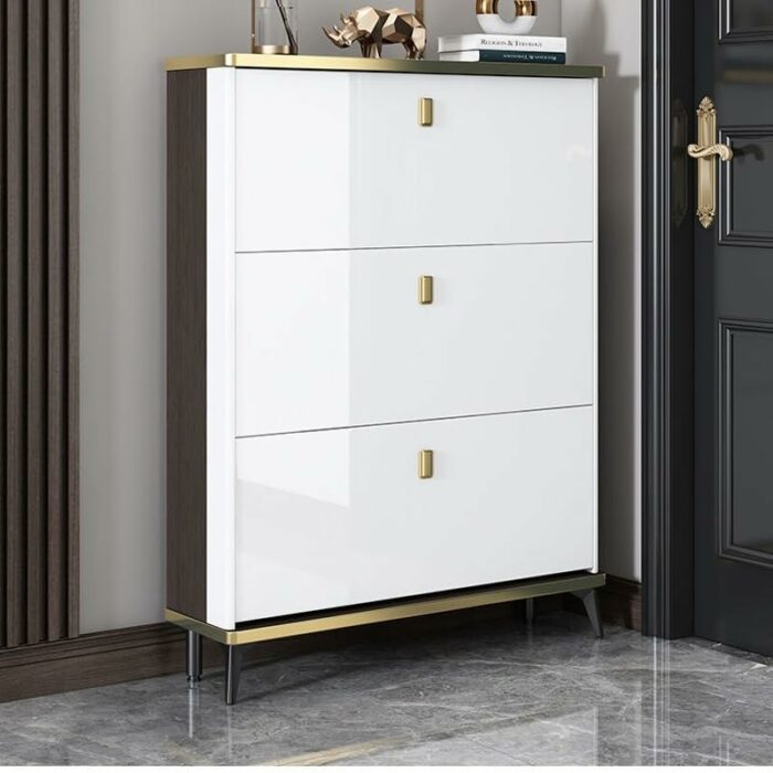 TJLSS Household Furniture Shoe Cabinet Dormitory Hallway Entrance Shoe Rack Apartment Hotel Storage Rack Shoe Rack (Color : D, Size : 100 * 17 *