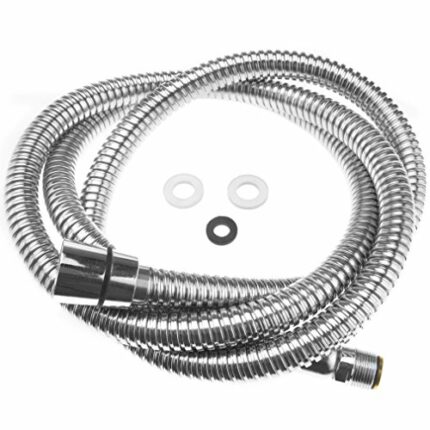 New Home Kitchen Pull Out Flexible Spray Hose Basin Bath Tap Hose Replacement