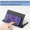 TV Screen Top Shelf, 2 Pcs Foldable Monitor Rack, TV Top Shelf, Screen Top Shelf, TV Top Storage Rack, Cable Box Shelf, Top Storage Rack for TV B