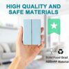 AWAVM 2PCS Travel Portable 7-Cell Medicine MOX, Foldable Flip Medicine Box, Personal 7-Day Sealed Pill Storage Box