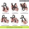 Exology Fitness 5-60 kg Grip Strengthener Exerciser – Adjustable Hand Grips Strengthener with Stainless Steel Spring for Strong Wrists, Fingers,