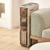 2/3/4-Drawer Mobile Storage Cabinet, Slim Storage Cart, Small Bathroom Storage Cabinet for Small Spaces, Over The Slim Toilet Paper Storage Cabin