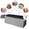 SZSJA Extra Large Toy Box for Girls Storage Chests Toy Storage Boxes with Flip-top Lid Kids Big Toy Organizer Toy Chest for Boys Foldable Toy Bin