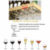 Ceiling Stylish Simplicity Down Wine Glass Holder Stylish Simplicity Industrial Retro Metal Wrought Iron Home Stylish Simplicity Glass Wine Glass