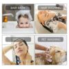 Basin Handheld Shower Kit Shower Head with Hose External Handheld Shower Head Set for Hair Washing Pet Showering Bathroom Utility Room Laundry Tu