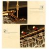 Ceiling Wine Rack Bar Decoration Display Stand Tall Glass Wine Rack Metal Iron Wine Glass Holder Retro Style Creative Wine Rack Adjustable Height