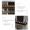 Ceiling Stylish Simplicity Wine Glass Holder Stylish Simplicity Industrial Vintage Iron Inverted High Glass Holder Kitchen Tableware Glass Bottle