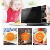 AIQMML oven Household Intelligent Multi Functional Home Use Mini 110V-240V 700W,Stainless Steel Countertop Microwave Oven Kitchen Appliances