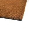 Black Ginger Decorative Coir Door Mat with 4 Wellington Boots Design, Hardwearing and Durable, 75 x 45 cm