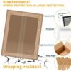 Anti-Fog Bathroom Mirror, Rectangle LED Vanity Mirror, Wall Mounted Bathroom Mirror, Lighted Vanity Mirror with Touch Switch, IP44 Waterproof, 80