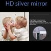 Anti-Fog Bathroom Mirror, Rectangle LED Vanity Mirror, Wall Mounted Bathroom Mirror, Lighted Vanity Mirror with Touch Switch, IP44 Waterproof, 80