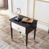 CZDYUF Solid Wood Bedside Bedroom Small Apartment Storage Mini Storage Cabinet-54 * 39 * 58cm