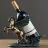 DLOETT Wine Rack - Minimalist Wine Rack Decoration Creative Artwork Wine Cabinet Decorations