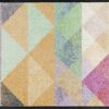 Wash&Dry Door Mat, Acrylic, Multicoloured, 50x75x0.7 cm