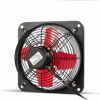 WUHUAROU 12 Inch Exhaust Fan Kitchen Window Type Exhaust Fan Powerful Exhaust Fan Bathroom Household Mute Range Smoke Exhaust Fan