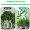 Woohome 60 Pcs Woohome 60 Pcs PlanWoohome 60 Pcs Plant Climbing Wall Fixture Clips Plant Fixer Invisible Wall Vines Fixing Clips Self-Adhesive Ho