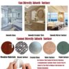 BOZKOA Reusable Suction Cup Towel Holder for Bathroom Wall,Matte Black Towel Ring & Towel Racks for Bathroom,Modern and Stylish Hand Towel Holder