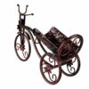 DLOETT Wine Bottle Holders or Wall Mounted Wine Racks Dispenser Wine Bar Optical Metal Bicycles