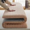 UE-MAOLU Full Size Tatami Floor Mattress,Jacquard Washed Cotton Japanese Futon Mattress,Student Mattress Topper,Folding Tatami Queen (Color : B,