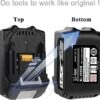 VOLT1799 2Pack 5.0Ah BL1850B Li-ion Battery for Makita 18v Battery BL1850 BL1860 BL1860B BL1850B BL1840 BL1840B BL1830 BL1830B BL1815 BL1835 with