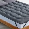 SLEEP ZONE King Size Mattress Topper Cooling Mattress Pad Cover Super Fluffy Down Alternative Bed Mattress Topper 8-21 Inch Deep Pocket, King