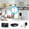 Ceiling Wall Projector Mount, Universal Mini Projector Mount Stand 360° Rotatable, Wall Mount Indoor Outdoor Bracket Holder for Home Theater, Sec