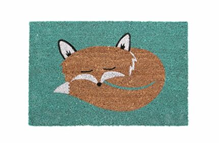 Premier Housewares Fox Coir Doormat, 60 x 40 cm