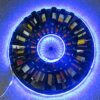 Wine rack Nordic Creative Wine Rack LED Light Round Wine Rack Wall-mounted Wine Rack Freestanding Wine Rack Shelf