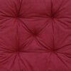 Ambientehome Set of 1 Bench Cushions - 120 x 98 x 8 cm - Red