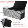 SZSJA Extra Large Toy Box for Girls Storage Chests Toy Storage Boxes with Flip-top Lid Kids Big Toy Organizer Toy Chest for Boys Foldable Toy Bin
