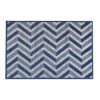xunfu Front Door Mat Indoor, Super Absorbent Floor Mat Indoor, Kitchen Rugs Non Slip Washable, Dirt Trapper Doormat Outside, Grey 60x90cm
