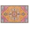 Collive Washable Indoor Door mat, Non Slip Retro Entryway Rug 20" x 32" Doormat Quick Absorbent Entrance Rug Distressed Front Door Mat, Welcome M