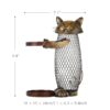 TFIIEXFL Holder Shelf Metal Sculpture Practical Sculpture Wine Stand Home Decoration Interior Crafts