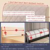 Stretch Headboard Cover, Velvet Soft Thicken Dustproof Quilted Headboard Decor Protector Cover, Machine Washable,Green,1.2m