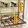 Wine Glass Rack Metal/Wine Glass Hanger Rack Hanging Storage Wine Holder/Champagne Glass Goblets Stemware Rack Holder, for Bar Kitchen Cabinet