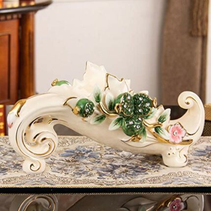 MJWDP Creative Wine Rack Decorations Home Living Room Dining Room TV Cabinet Wine Cabinet Ceramic Decorations Housewarming Gifts
