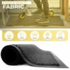 BLADO Washable Door Mats Indoor & Outdoor - Non-Slippery Heavy Duty Doormats Indoor - Stylish & Large Rubber Door Mat - Perfect Dust Grabbing Out