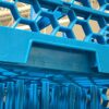 Carlisle RG36-314 OptiClean 36-Compartment Glass Rack w/ 3 Extenders, Polypropylene, 20.88" Length, 20.88" Width, 8.72" Height, Blue (Case of 2)