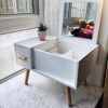 BVDSG Nordic Window Table Small Tea Table Tatami Simple Windowsill Low Table Bedroom Furniture Dressing Table With