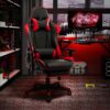 IntimaTe WM Heart Gaming Chair Ergonomic Office Chair, Recliner Computer Desk Chair with Footrest, Lumbar Support and Headrest, High Back Racing
