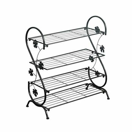 ZCMEB Multi-Layer Storage Shoe Cabinet Iron Simple Shoe Rack Household Home Door Small Shoe Rack Type Economic Iron Shoe Rack