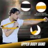 DINGZZ Fitness Band Pull Rope Strength Fitness Band Training Resistance Band Boxing Pull Fitness Equipment Stretching Band