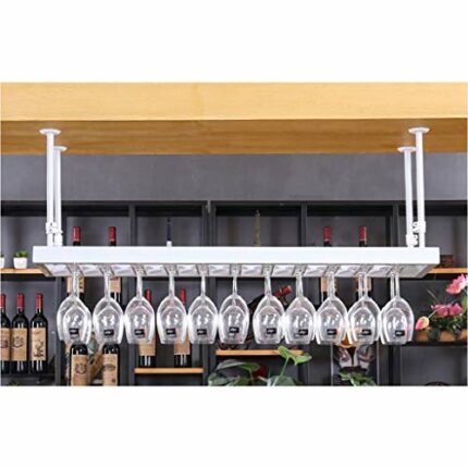 Ceiling Stylish Simplicity Industrial Retro Wine Glass Stylish Simplicity Wine Rack Creative Living Room Display Inverted High Glass Rack Bar Res