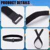 AMIJOUX 6 PCS Parasol Securing Straps, Adjustable Patio Parasol Umbrella Strap, Reusable Outdoor Umbrella Tie Multipurpose Umbrellas Strap For Us