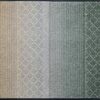 wash+dry Doormat Green Desert 75 x 120 cm Washable for Indoor and Outdoor Use